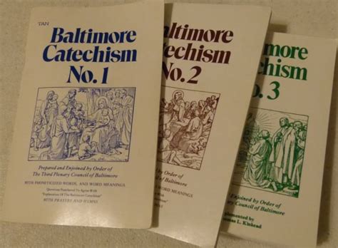 Baltimore Catechism No 1 First Communion