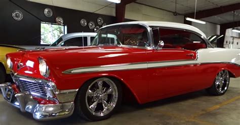 Gorgeous 1956 Chevy Bel Air Hot Rod Classic Car American Classic