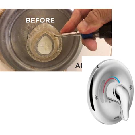 To start installing a shower head faucet, you need to get to plumbing behind the wall. MOEN Shower Handle and Trim Rebuild Kit with Cartridge in ...
