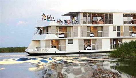 Zambezi Queen Houseboat African Safaris With Taga Safaris Africa