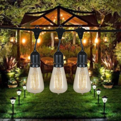 Types Of Outdoor String Lights Best Design Idea