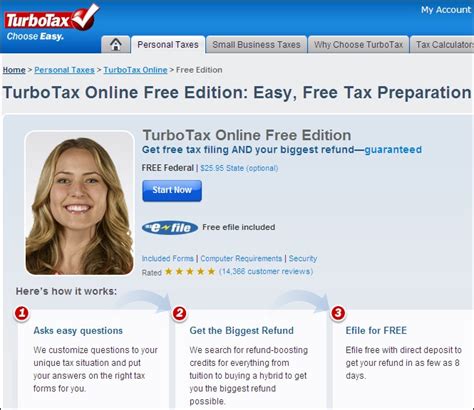 TurboTax Online Federal Free Edition Review 2009 PCMag UK