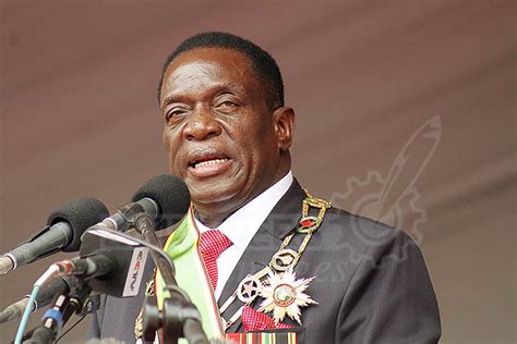 Live His Excellency President Ed Mnangagwa Just Sworn In Check Out For More Images The