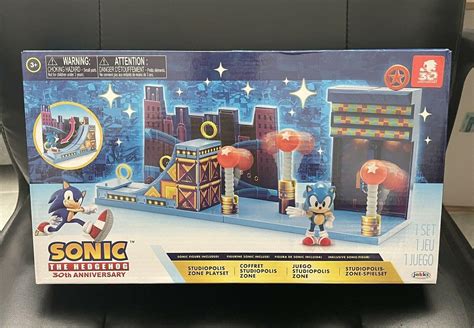 Sonic The Hedgehog 30th Anniversary Studiopolis Zone Playset Sega