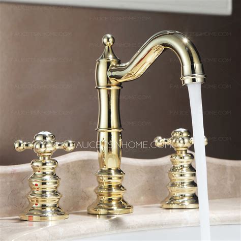 Enjoy free shipping on most stuff, even big stuff. Vintage Polished Brass Finish Widespread Bathroom Sink Faucets