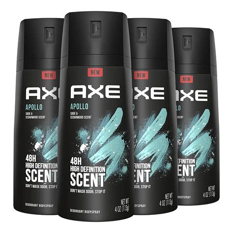 buy axe body spray for men apollo 4 oz 4 count online at low prices in india