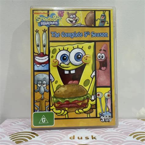 Nickelodeon Spongebob Squarepants The Complete 5th Season 3 Disc Set