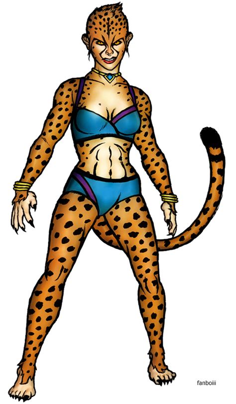 Cheetah Dc New 52 Remake Character Design By Fanboiii On