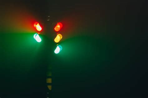 Traffic Lights Night Stock Photos Pictures And Royalty Free Images Istock