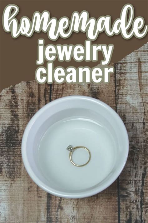 Diy Homemade Jewelry Cleaner Recipe Homemade Jewelry Cleaner Diy