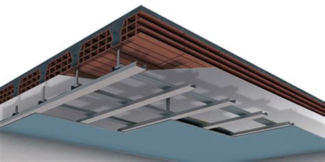 Il controsoffitto in cartongesso sarà autoportante, fissato al telaio delle nuove pareti in cartongesso e Sistemi in Cartongesso - Colore Cesena