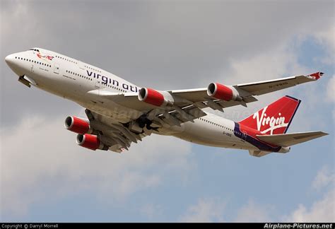 G Vbig Virgin Atlantic Boeing 747 400 At London Heathrow Photo Id