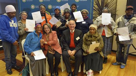 Historic Transfer Of 132 Title Deeds In Stellenbosch Thanks To The