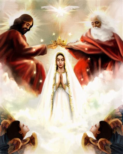 Mary Queen Of Heaven Etsy