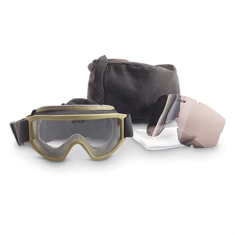 new u s military surplus ess land ops goggles 297662 military eyewear at sportsman s guide