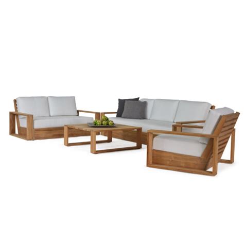 Kuba Teak Outdoor Club Chair Patio Furniture Teak Warehouse