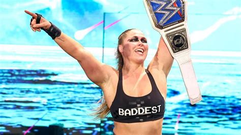 Ronda Rousey Wins Smackdown Women S Championship At Wwe Extreme Rules Wrestletalk