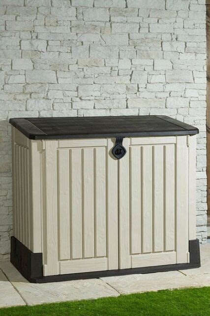Keter 17197253 Store It Out Midi Outdoor Plastic Garden Storage Shed