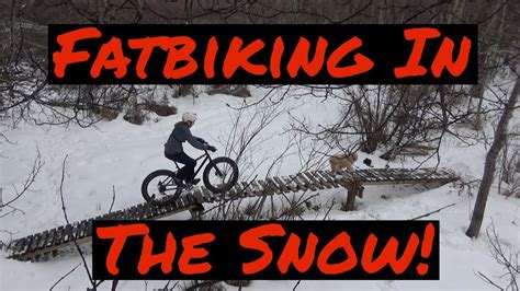 Fat Biking In The Snow Youtube