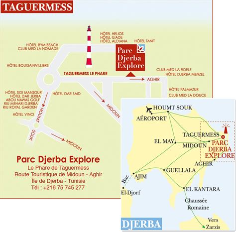 Parc Djerba Explore Tunisie Informations Pratiques Horaires Accès