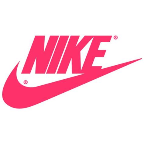 Hot Pink Nike Logo Nike Swoosh Logos On We Heart It Nike Swoosh