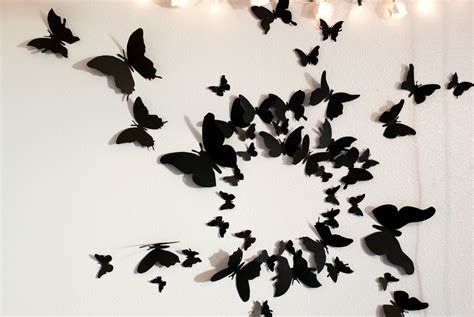 How To Make Cute Butterfly Wall Decor From Paper Blog