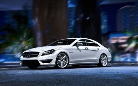 Mercedes Benz Cls White Wallpapers Hd Desktop And Mobile Backgrounds