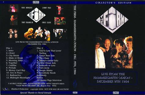 Youdiscoll The Firm Live At Hammersmith 1984