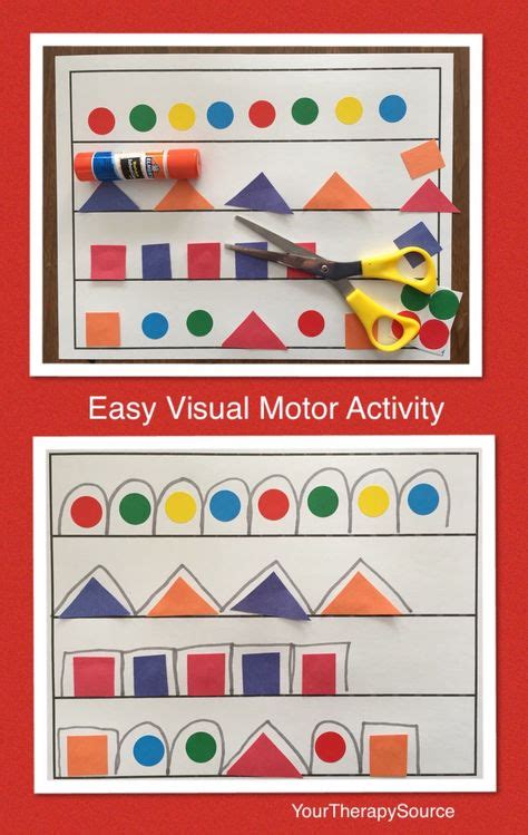 12 Ot Process Pediatrics Visual Motor Ideas Visual Motor Activities