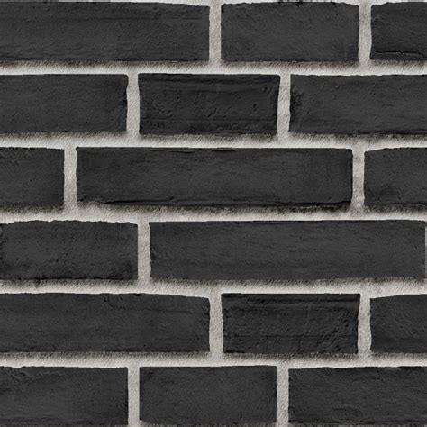 Interior Black Brick Wall Pbr Texture Seamless 22024