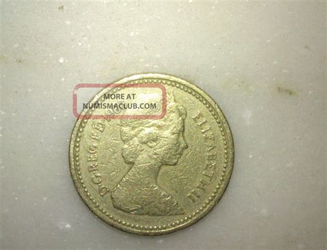 One Pound 1983 Coin Elizabeth Ii