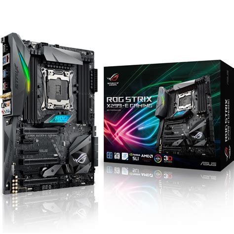 Asus Rog Strix X299 E Gaming Lga2066 Intel X299 Core X Series Atx