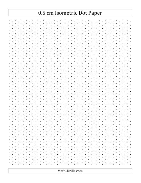 Printable Isometric Dot Paper Printable World Holiday