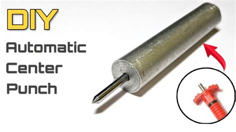 How To Make Automatic Center Punch Using Old Spark Lighter Diy Center