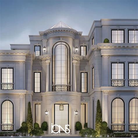 Villa Architecture Design External Architect Dubai Ions Design