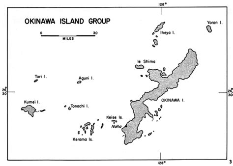 Battle Of Okinawa The Okinawa Island Group