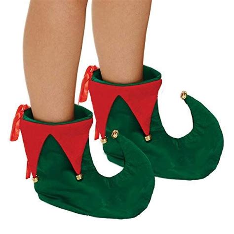 Adults Deluxe Christmas Elf Shoes Fancy Dress Unknown Elf Kostüm
