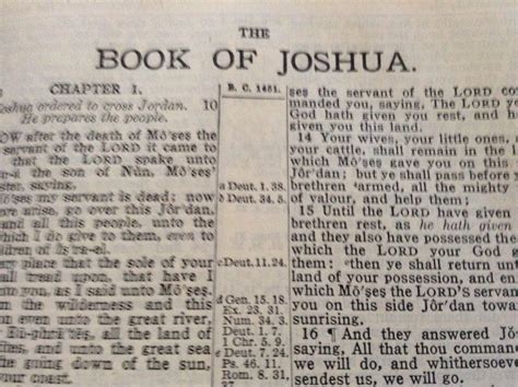 Who Wrote The Book Of Joshua