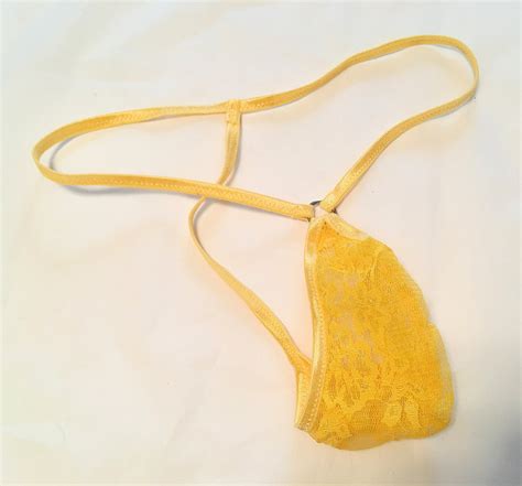 Men S Lace G String Thong TEAR DROP Front Underwear Beach Etsy UK