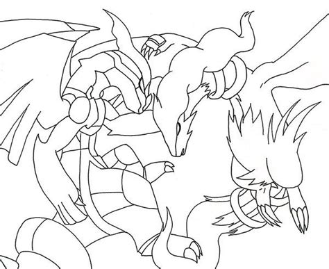 Reshiram and Zekrom1 by methuselahalchemist on DeviantArt