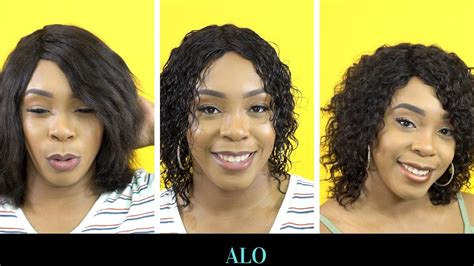 Zury Sis Wet And Wavy 100 Brazilian Human Hair Wig Hr Brz Ww Alo Wigtypes Youtube