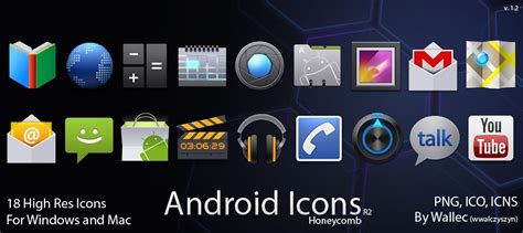 30 High Quality And Free Android Icon Sets