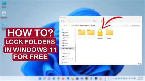 How To Lock A Folder In Windows 11 YouTube
