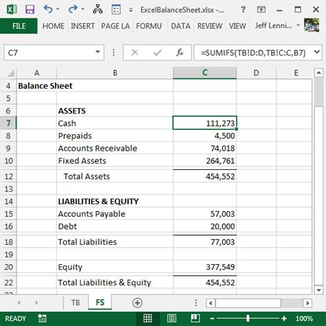 Balance Sheet With Excel Word и Excel помощь в работе с программами