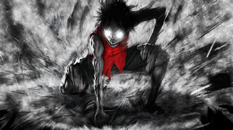 One Piece Luffy In Gray Terminal Live Wallpaper Live Wallpaper