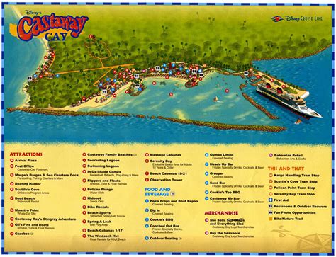 Where In The World Can I Find Everything On Disneys Castaway Cay