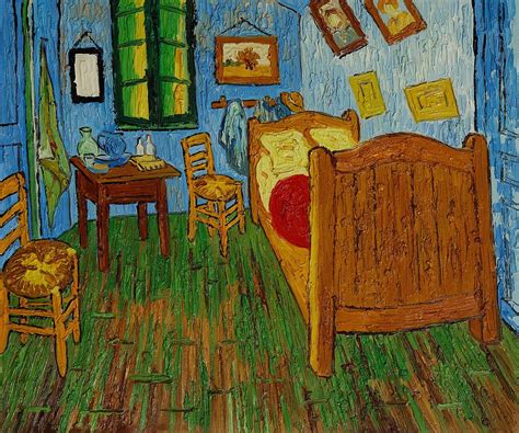The first, in the van gogh museum in amsterdam, was executed in october 1888, and damaged during a flood that occurred while the painter was in hospital in arles. Bedroom at Arles by Vincent Van Gogh | Artwork I've stood ...