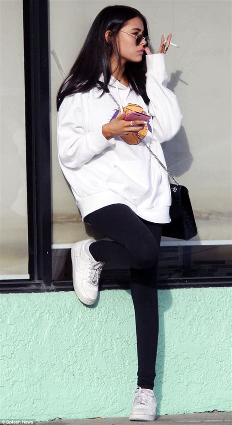Madison Beer Looks Unconventionally Casual In Hoodie In La Daily Mail