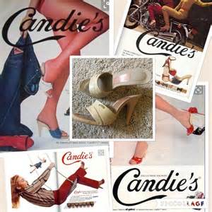 Candies Shoes 1980 Vintage 1980s Candies Original Logo Red Patent