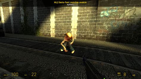 Hl2 Beta Fast Zombie Reskin Half Life 2 Mods